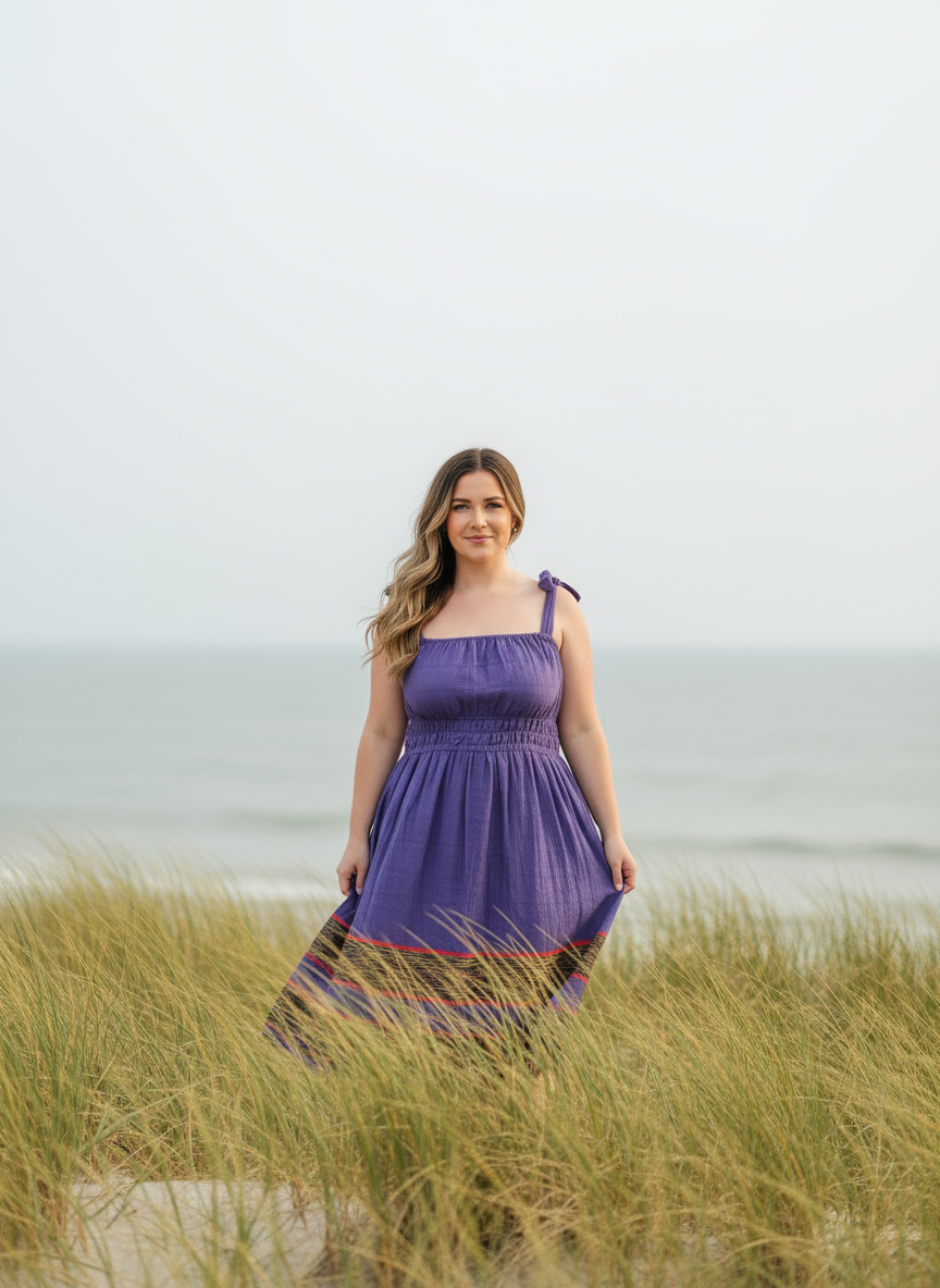 Gelila Dress- Twilight Amethyst