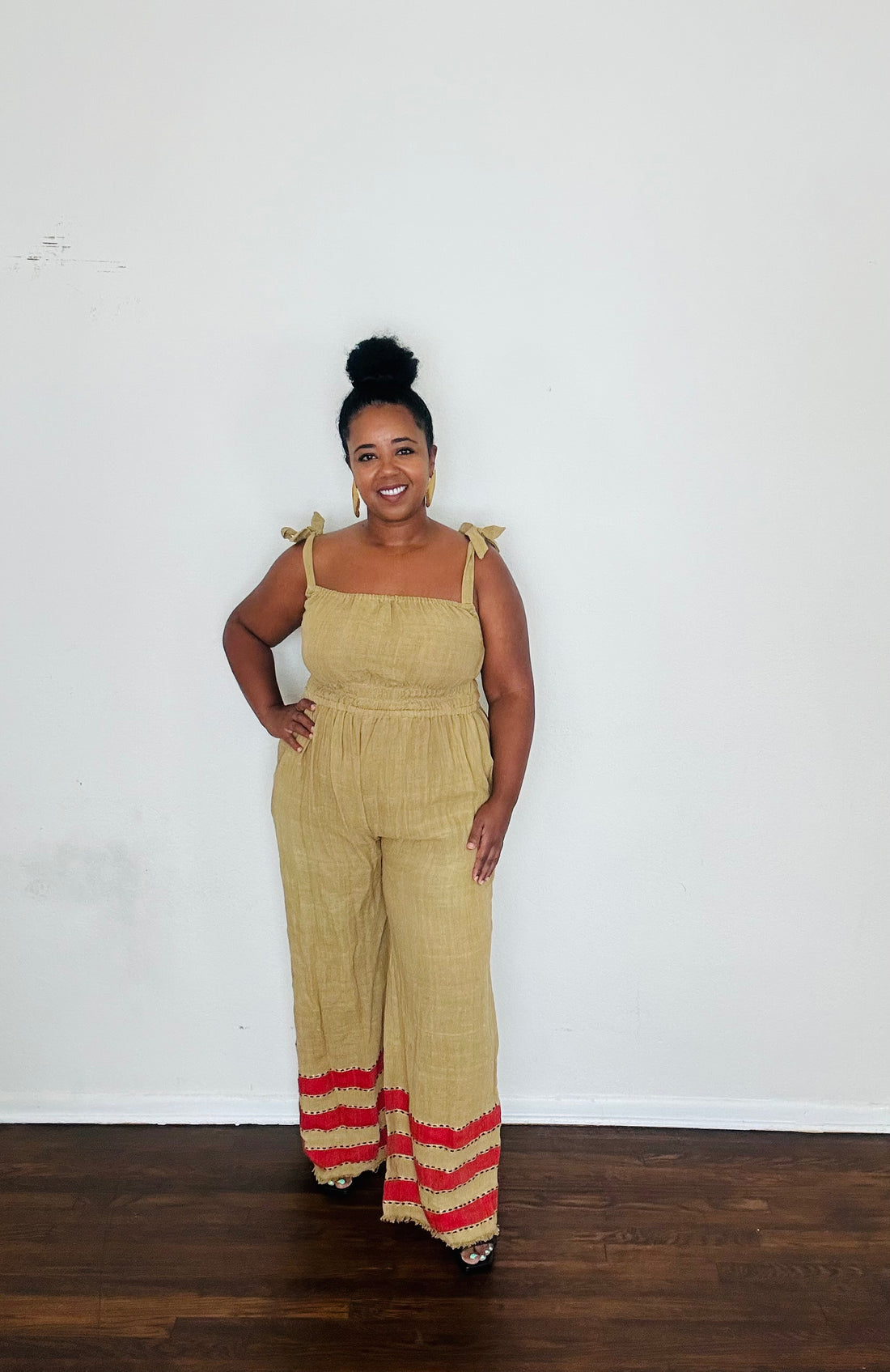 Sebie Jumpsuit - Dune Glow