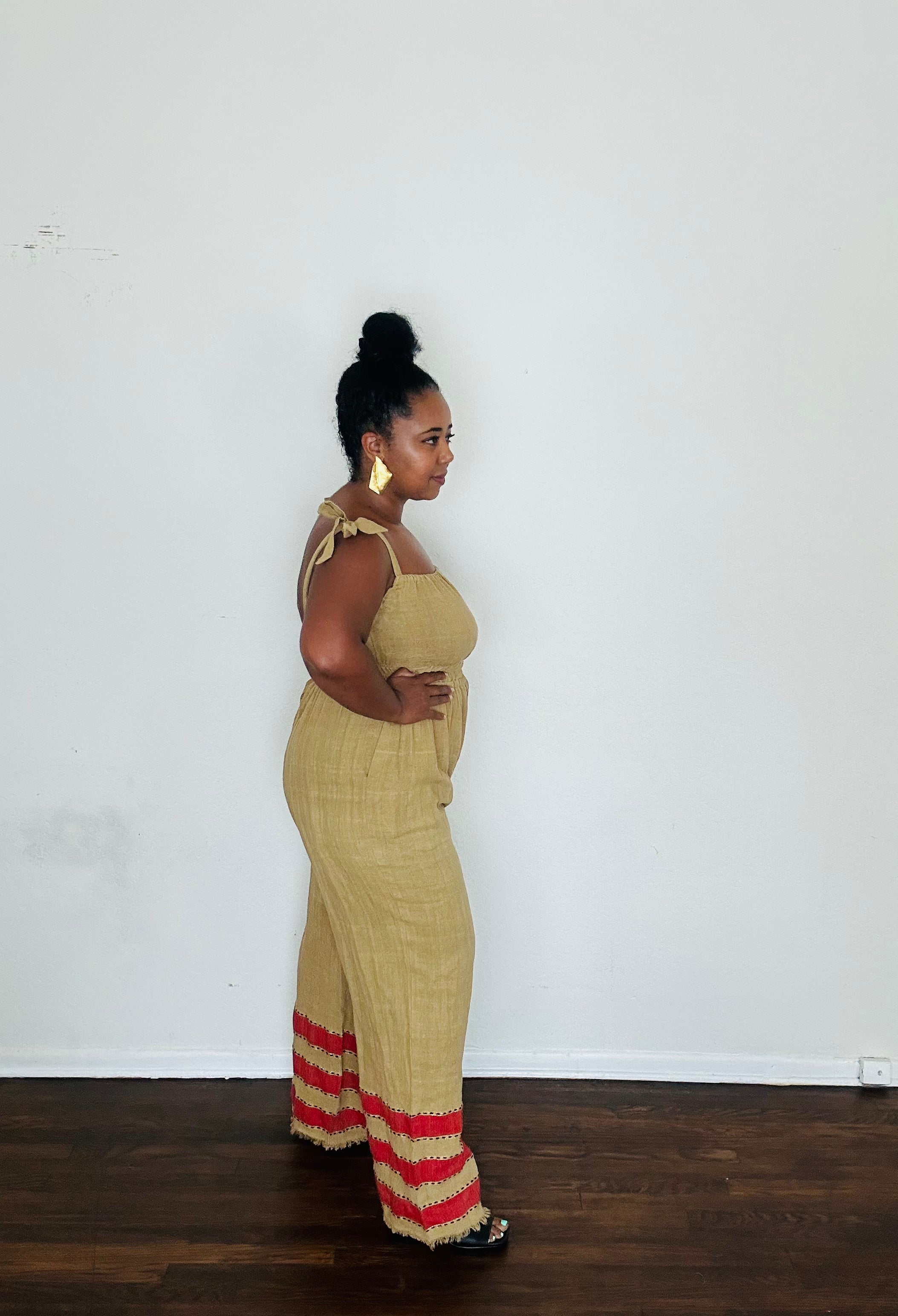 Sebie Jumpsuit - Dune Glow