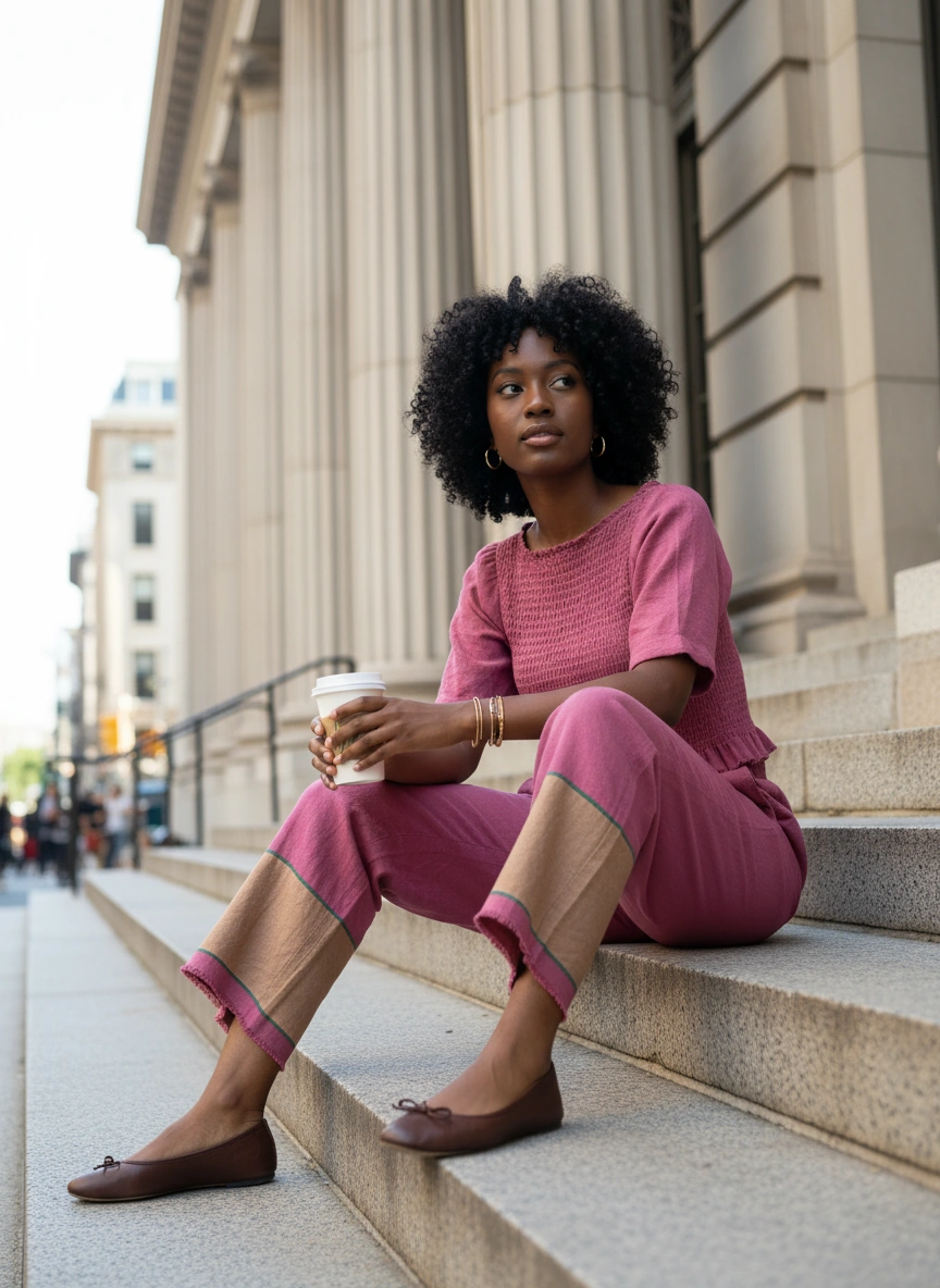 Kidist Pants - Canyon Rose