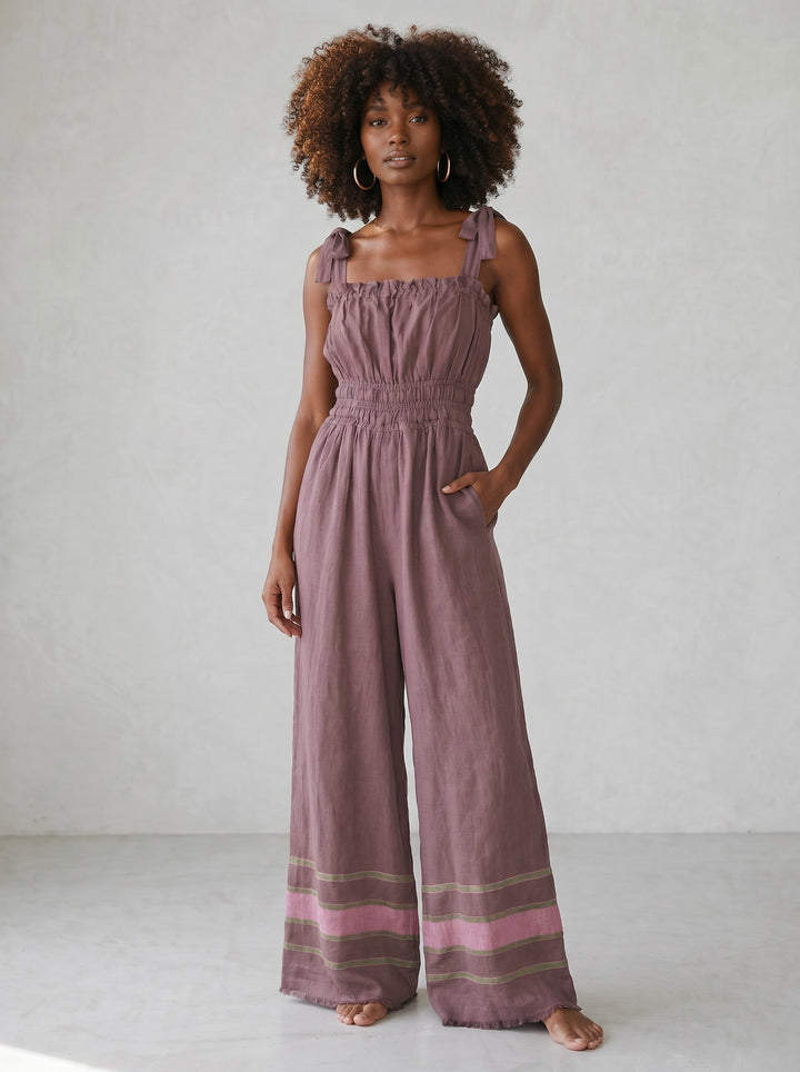 Sebie Jumpsuit - Heirloom Mauve