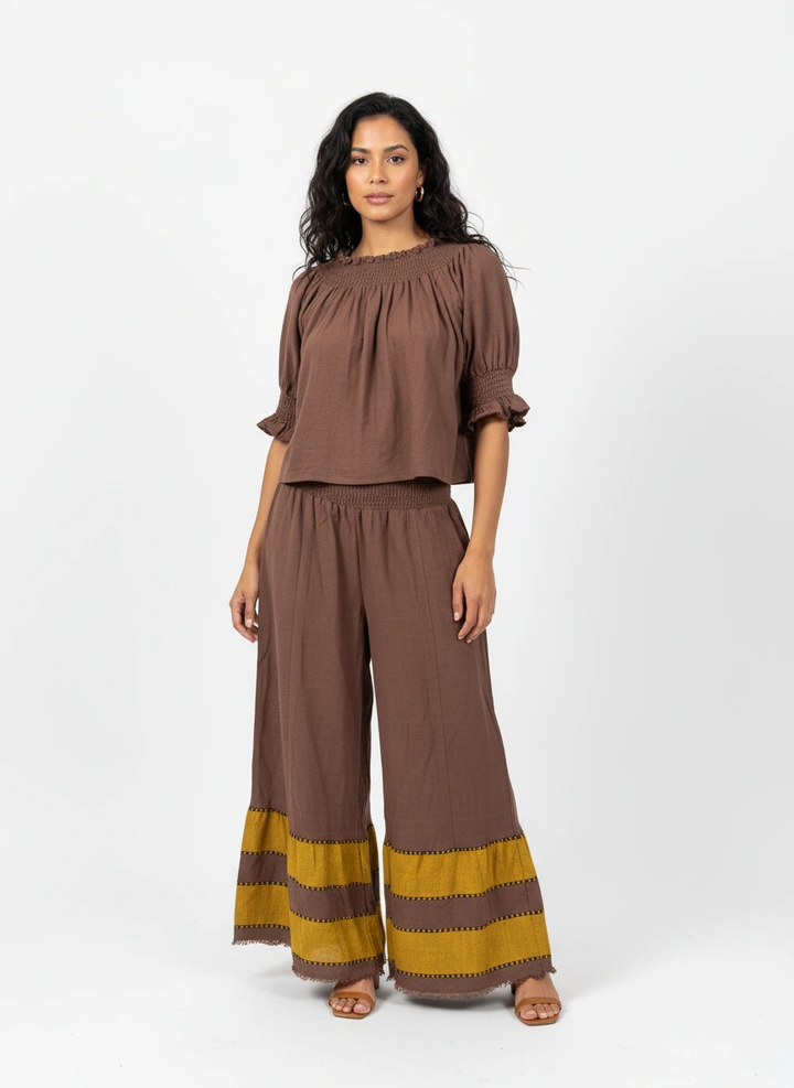 Melat Pants - Cocoa Earth