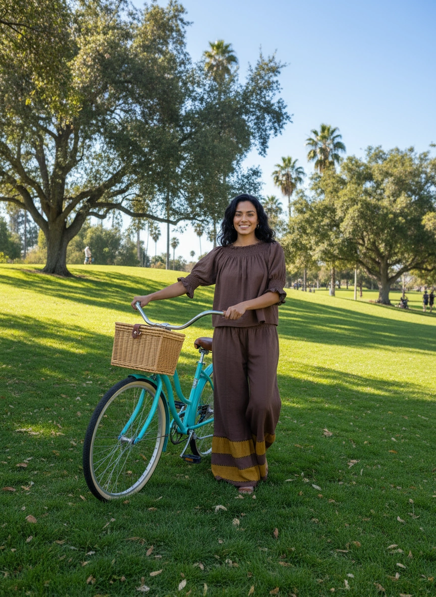 Melat Pants - Cocoa Earth