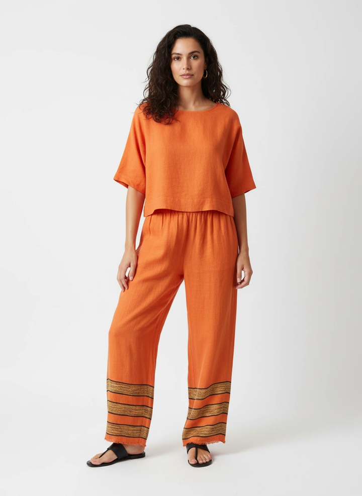 Rahel Pants - Solar Orange