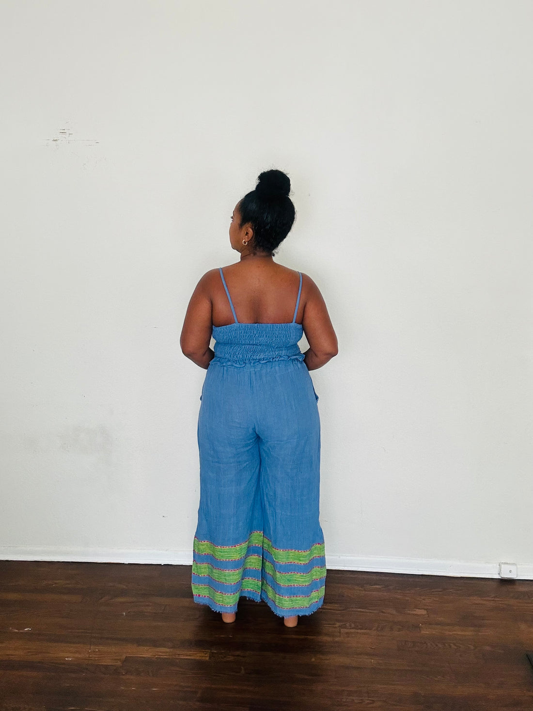 Melat Pants - Ocean Stone