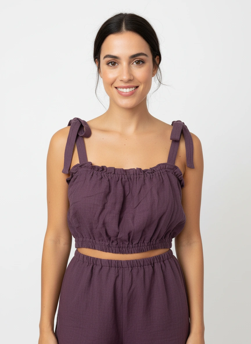 Sitota Top - Indigo Plum