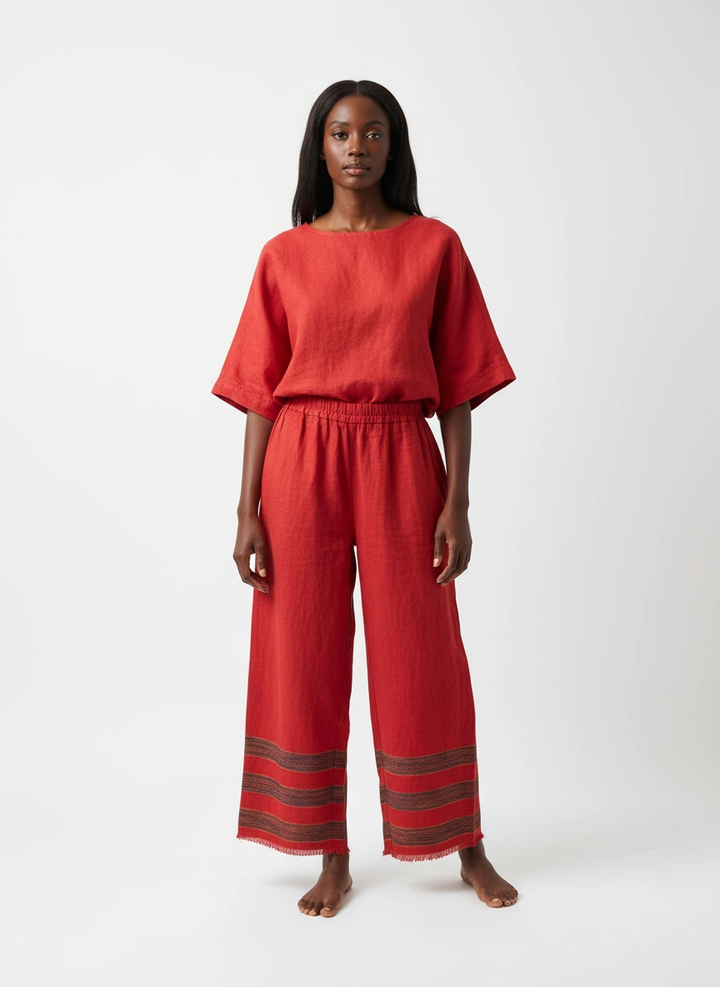 Rahel Pants - Red Ember