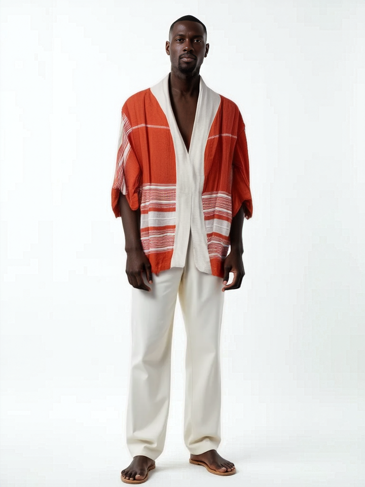Zelalem Cardi -Amber Flame
