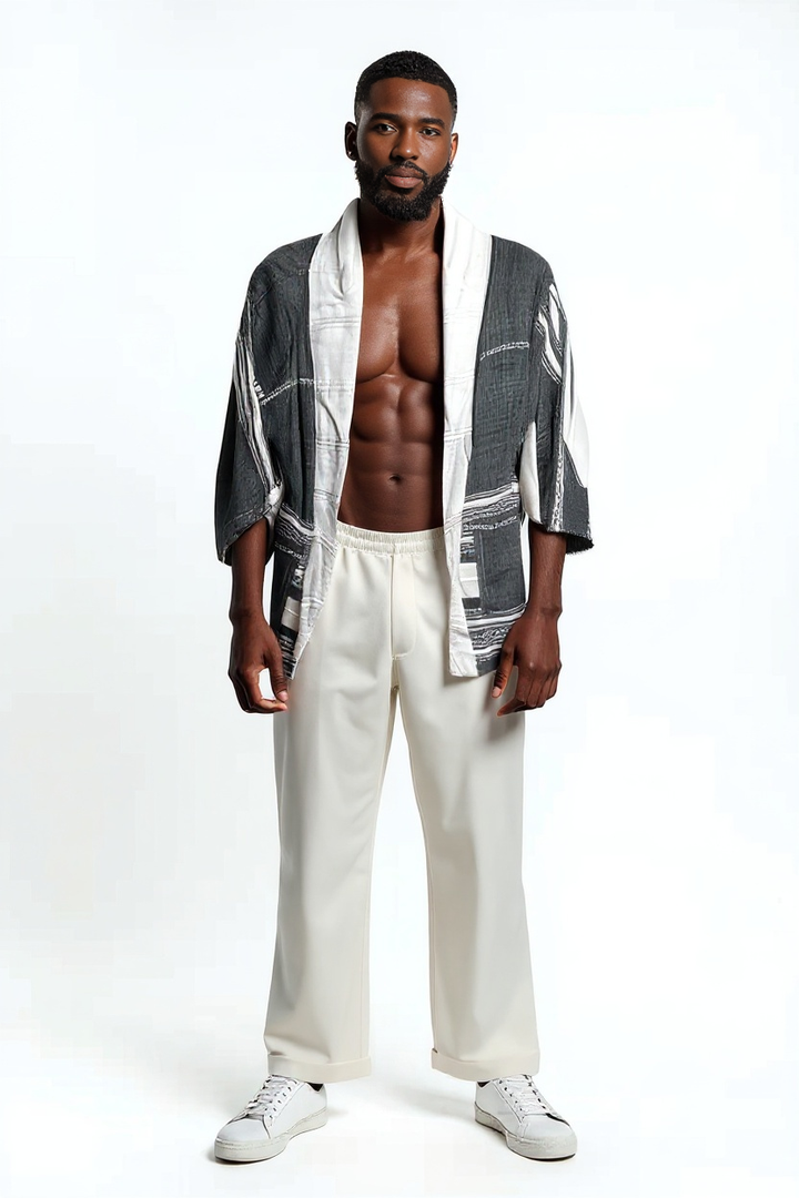 Zelalem Cardi -Stone Mist