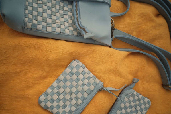Shashemane Wallet - Blue Nile Mist