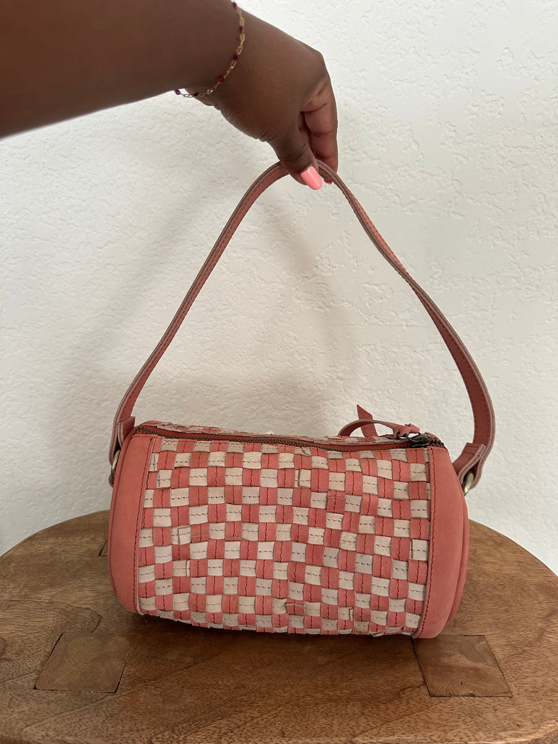 ShopYego Bags Desert Rose Konso Barrel Bag