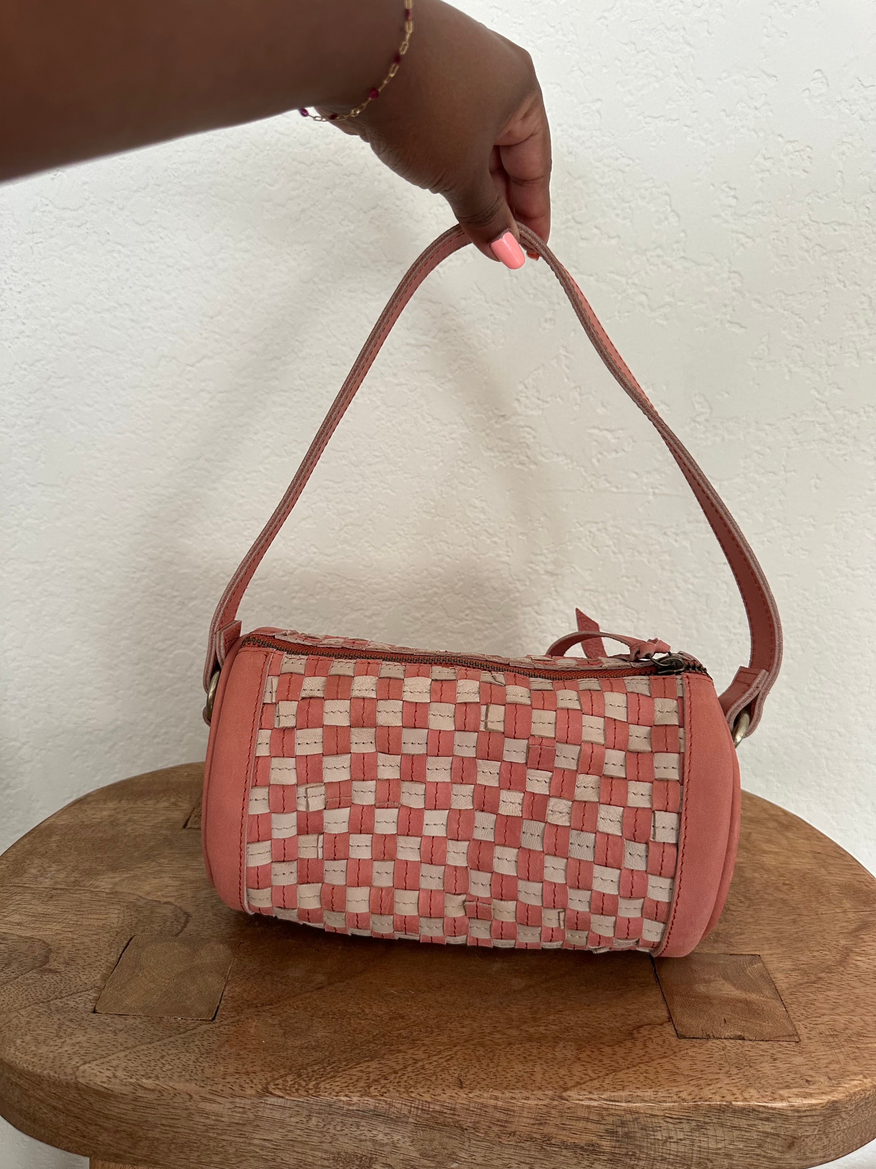 ShopYego Bags Desert Rose Konso Barrel Bag