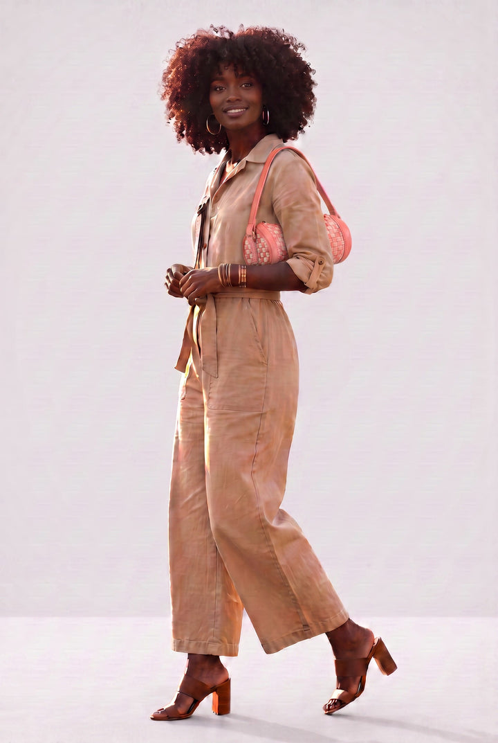 ShopYego Bags Desert Rose Konso Barrel Bag