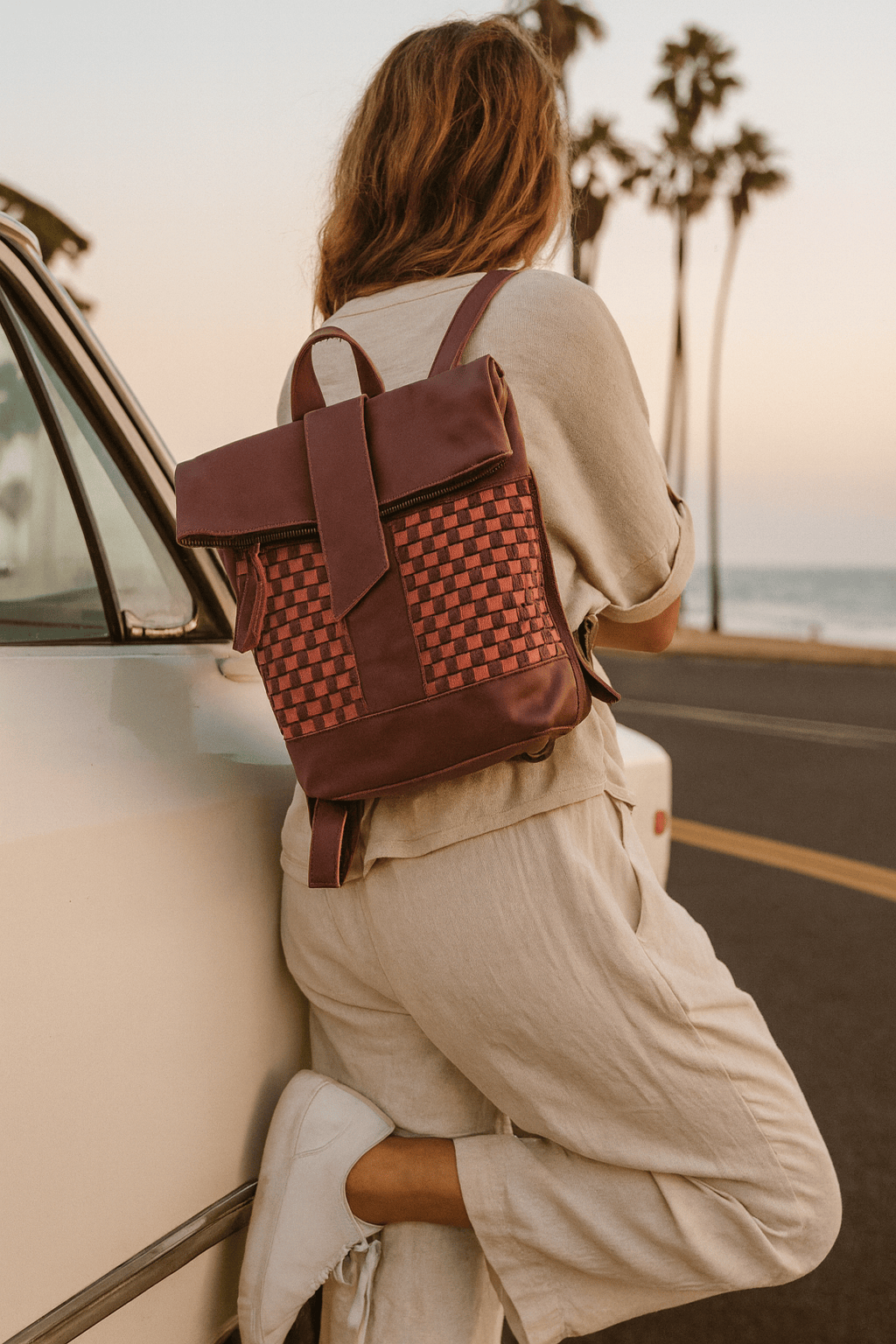 Omo Leather Backpack