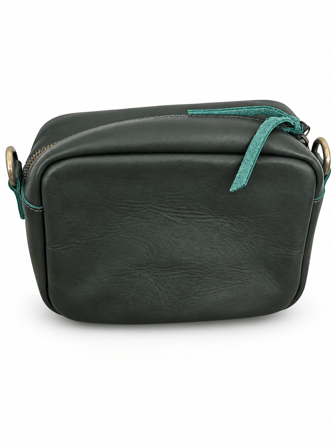 ShopYego Bags Gode Handwoven Leather Mini Crossbody Camera Bag