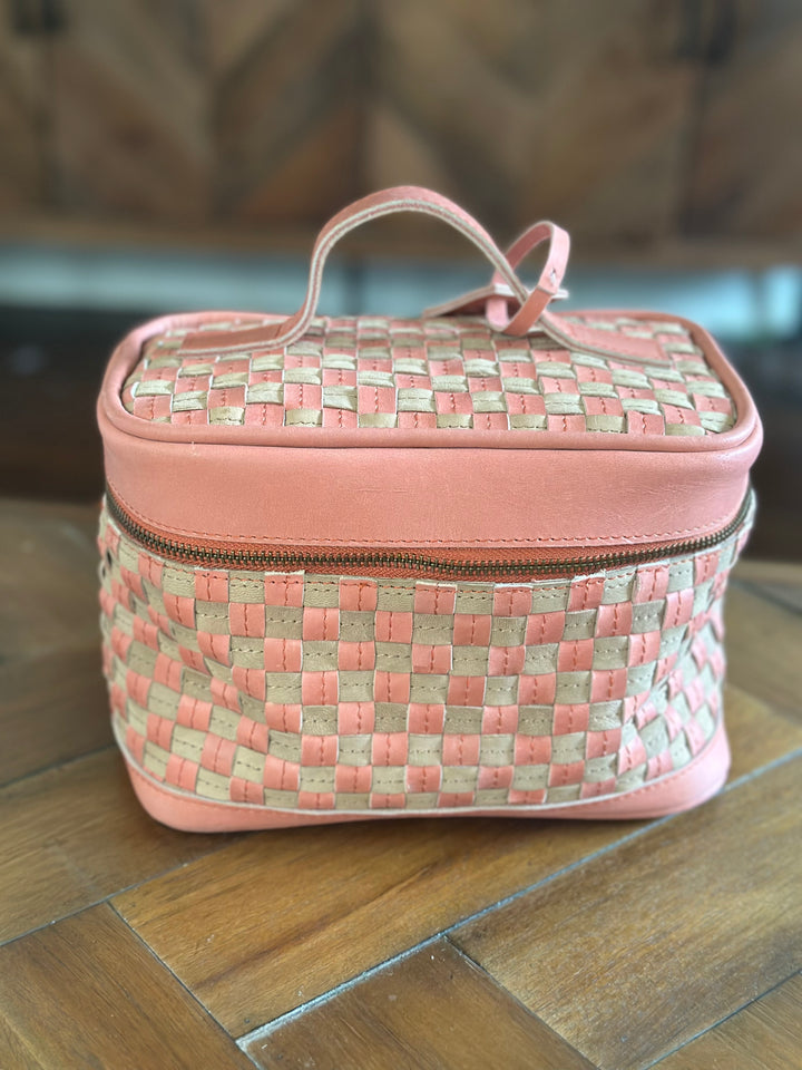 ShopYego Bags Jade & Shell Kobo Makeup Bag- Desert Rose