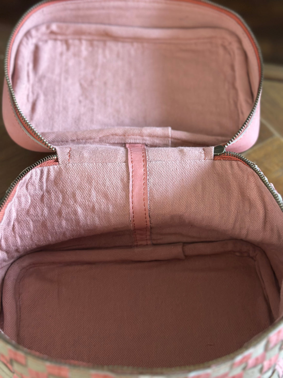 ShopYego Bags Jade & Shell Kobo Makeup Bag- Desert Rose