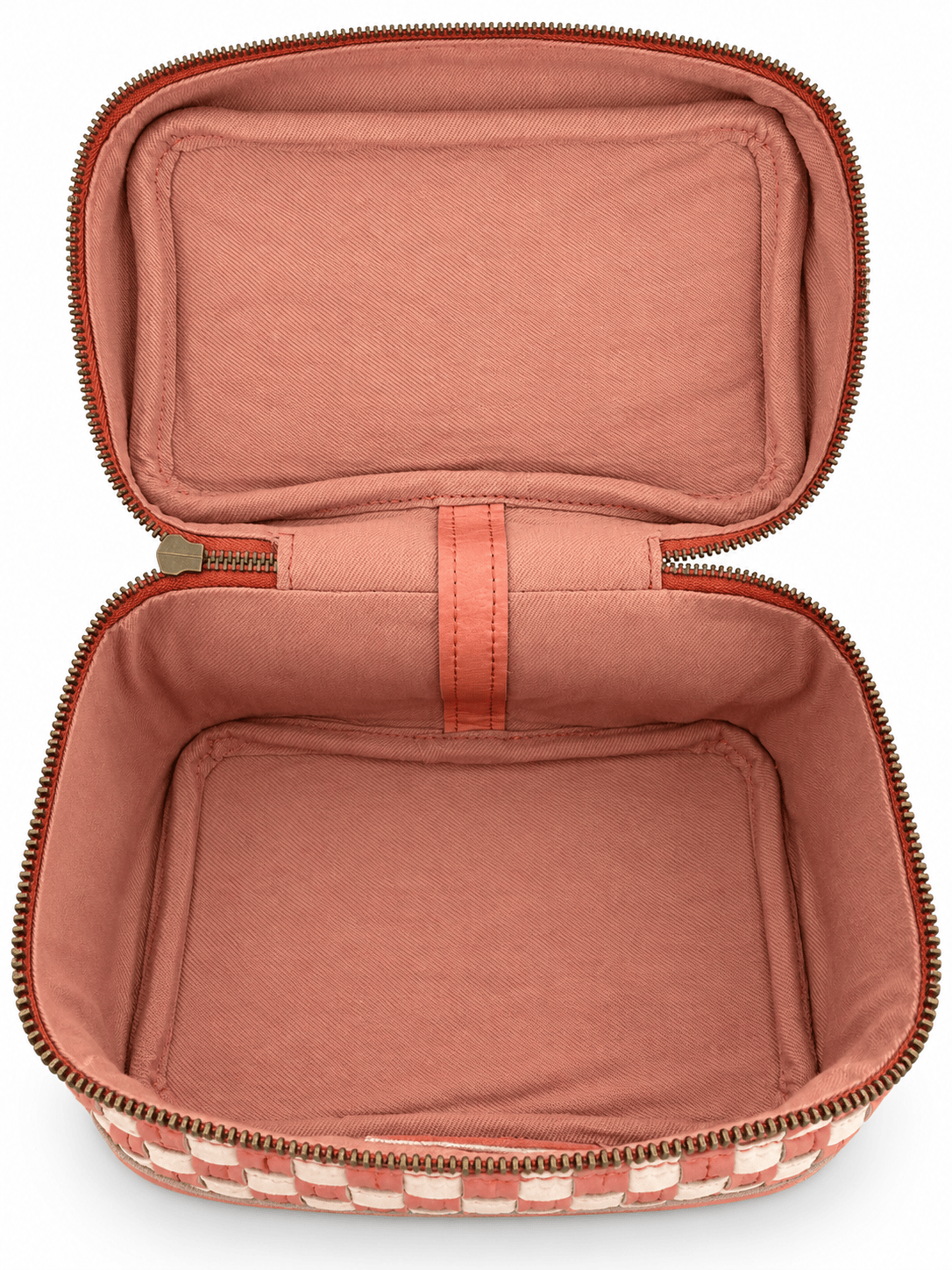 ShopYego Bags Kobo Handwoven Leather Makeup Bag & Travel Case
