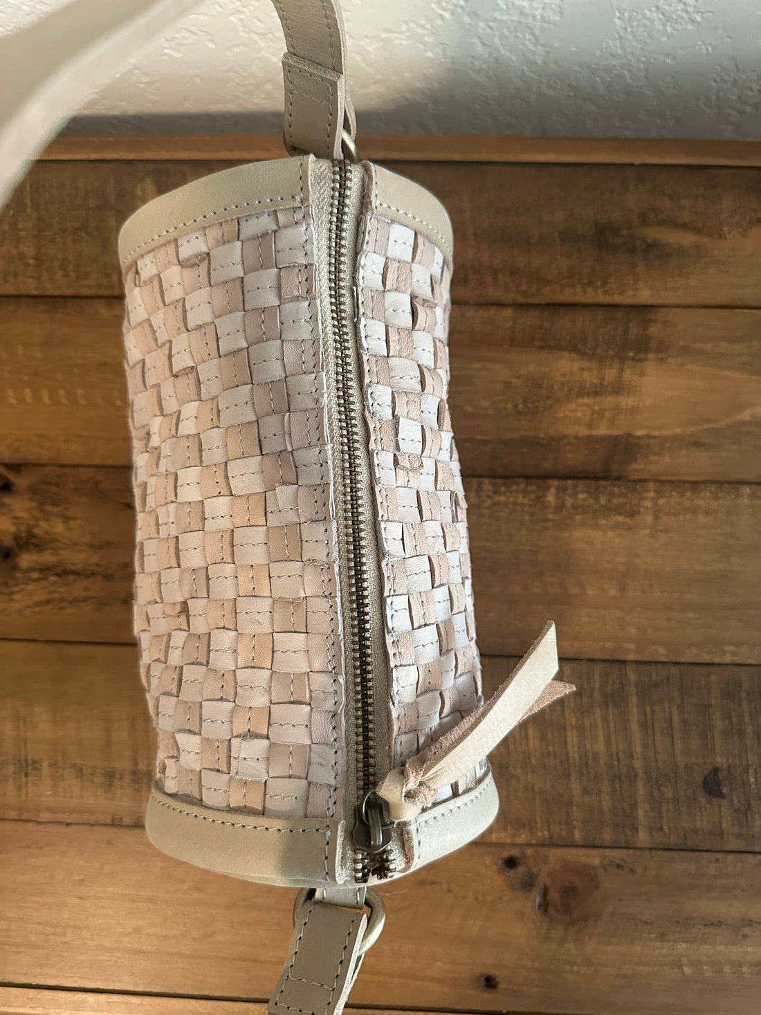 ShopYego Bags Konso Handcrafted Leather Barrel Bag
