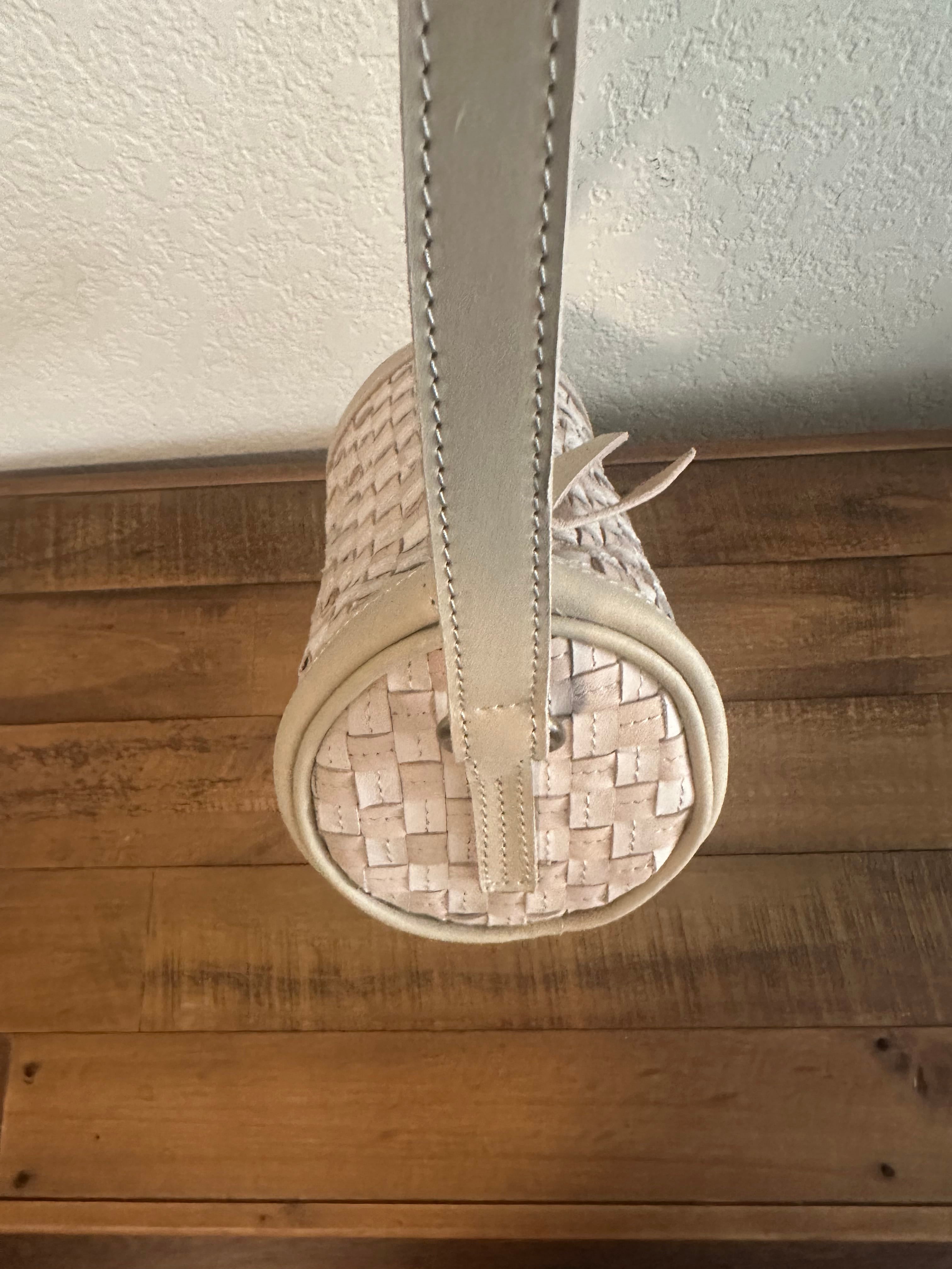 ShopYego Bags Konso Handcrafted Leather Barrel Bag