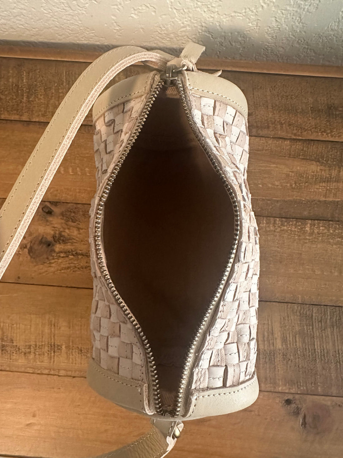 ShopYego Bags Konso Handcrafted Leather Barrel Bag