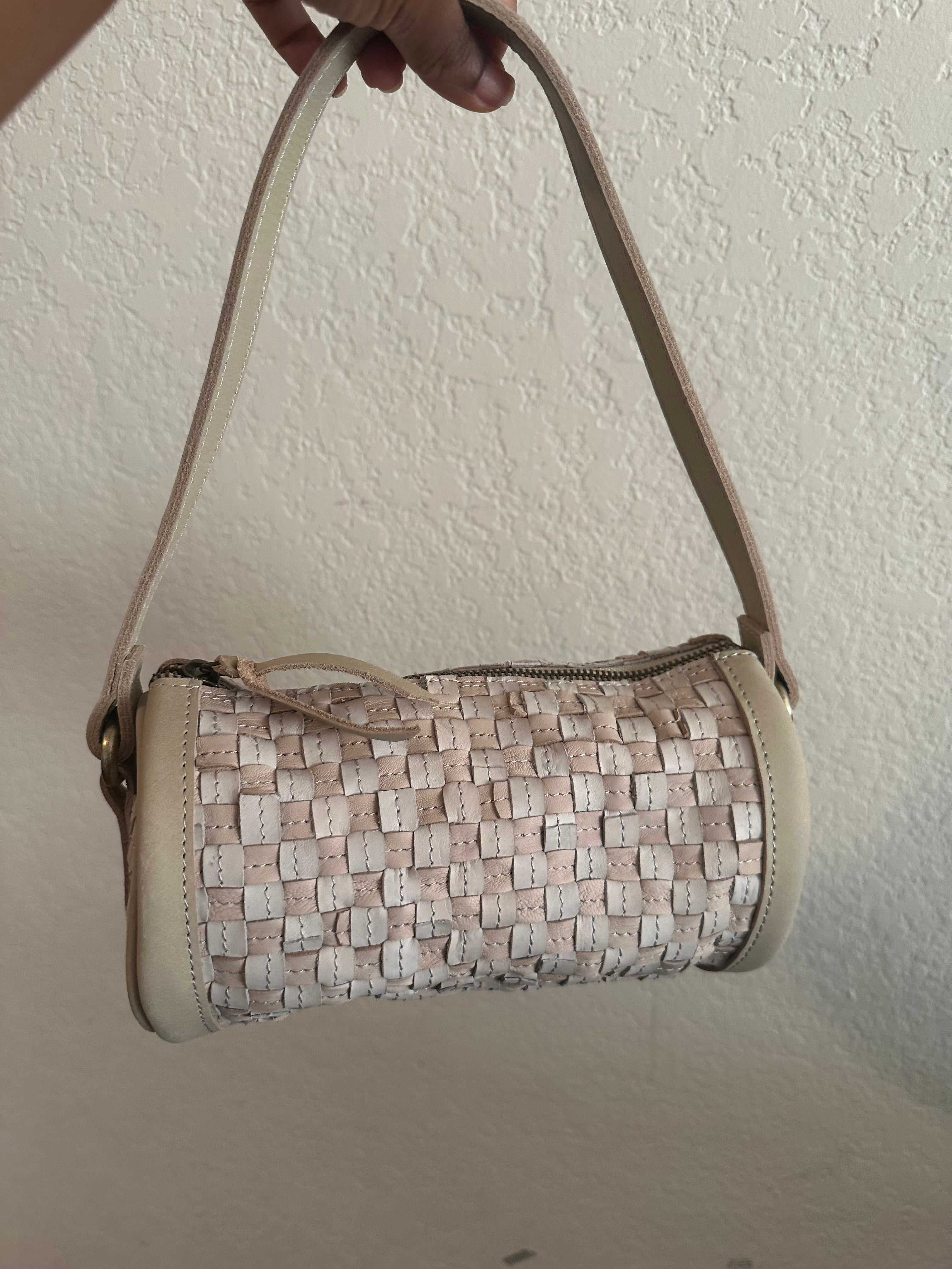 ShopYego Bags Konso Handcrafted Leather Barrel Bag