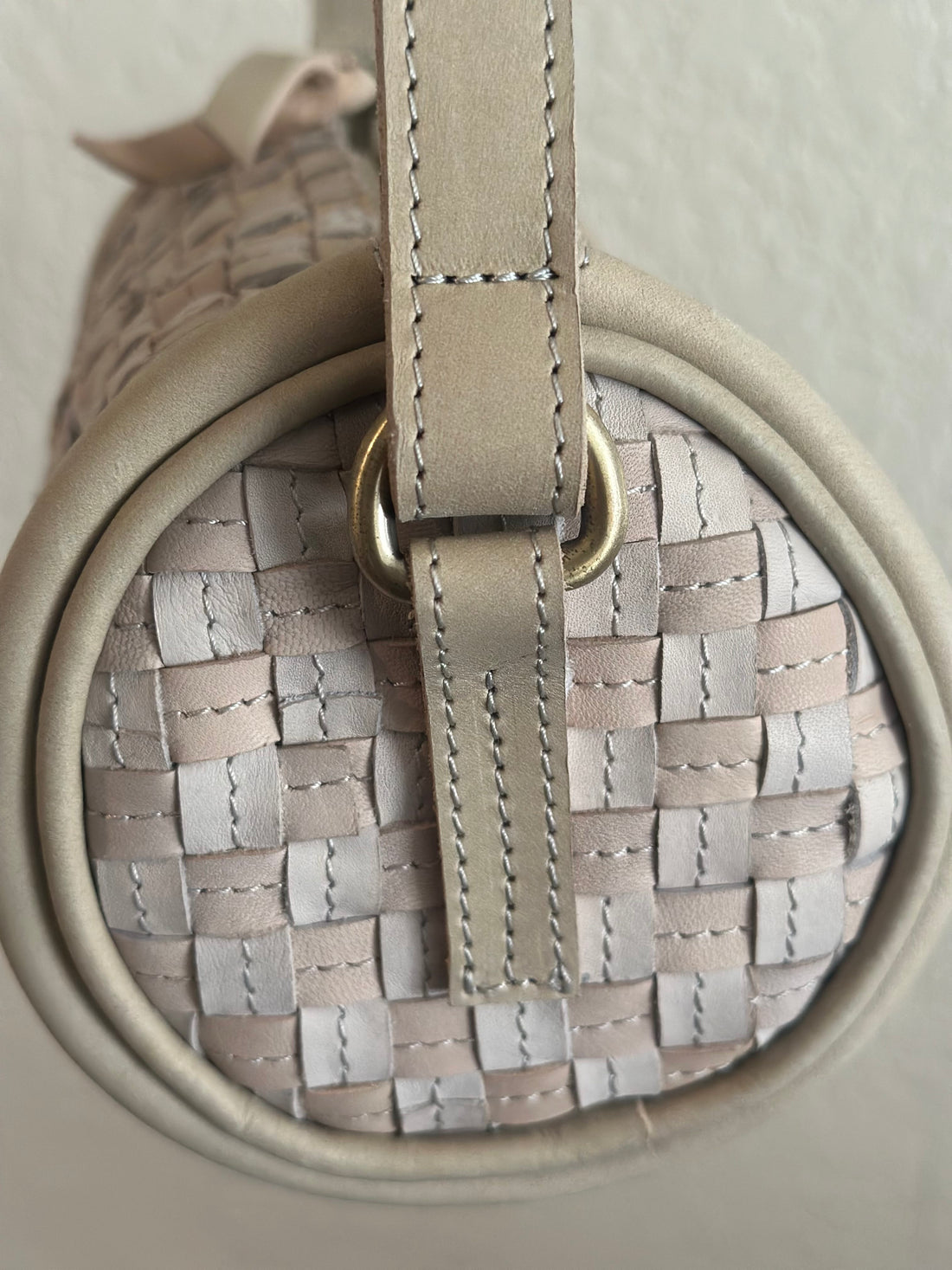 ShopYego Bags Konso Handcrafted Leather Barrel Bag