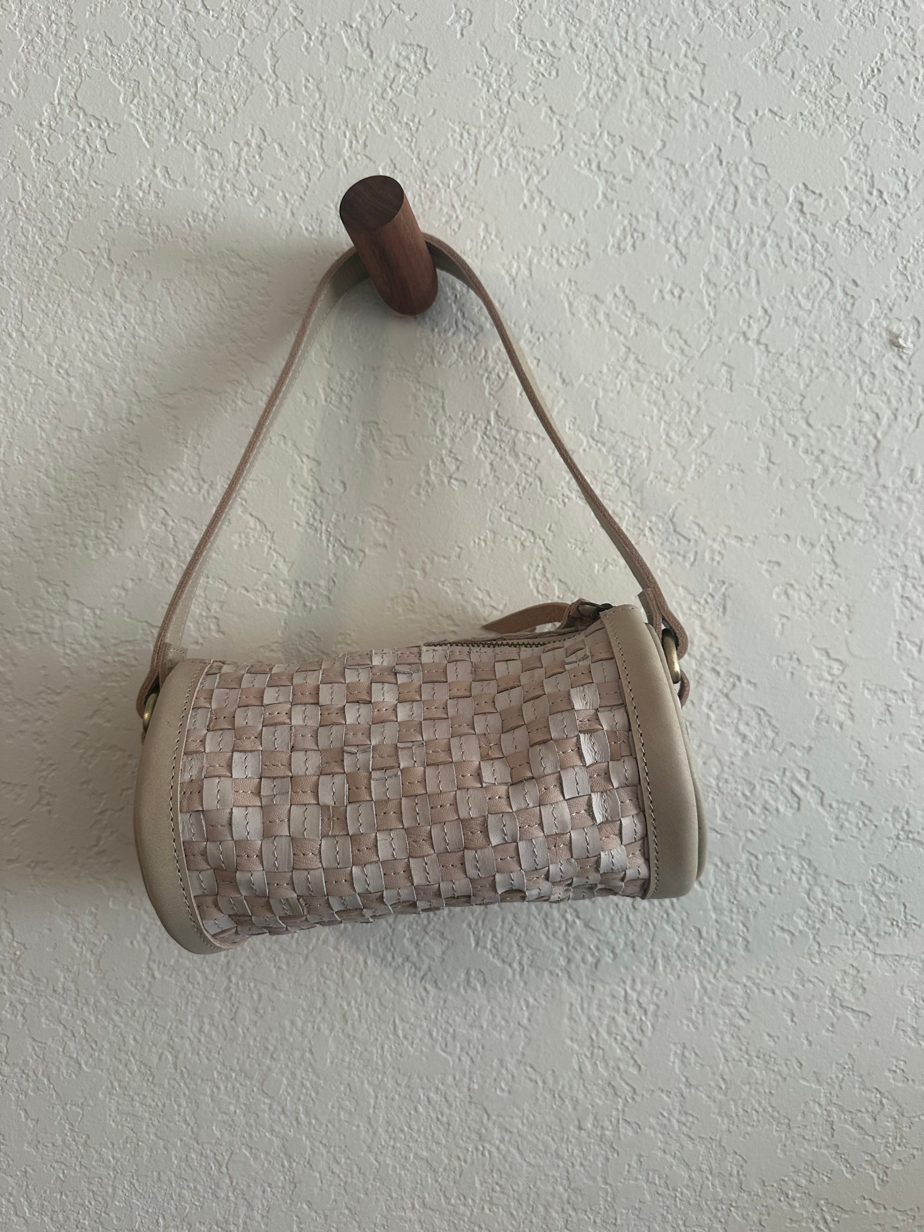 ShopYego Bags Konso Handcrafted Leather Barrel Bag