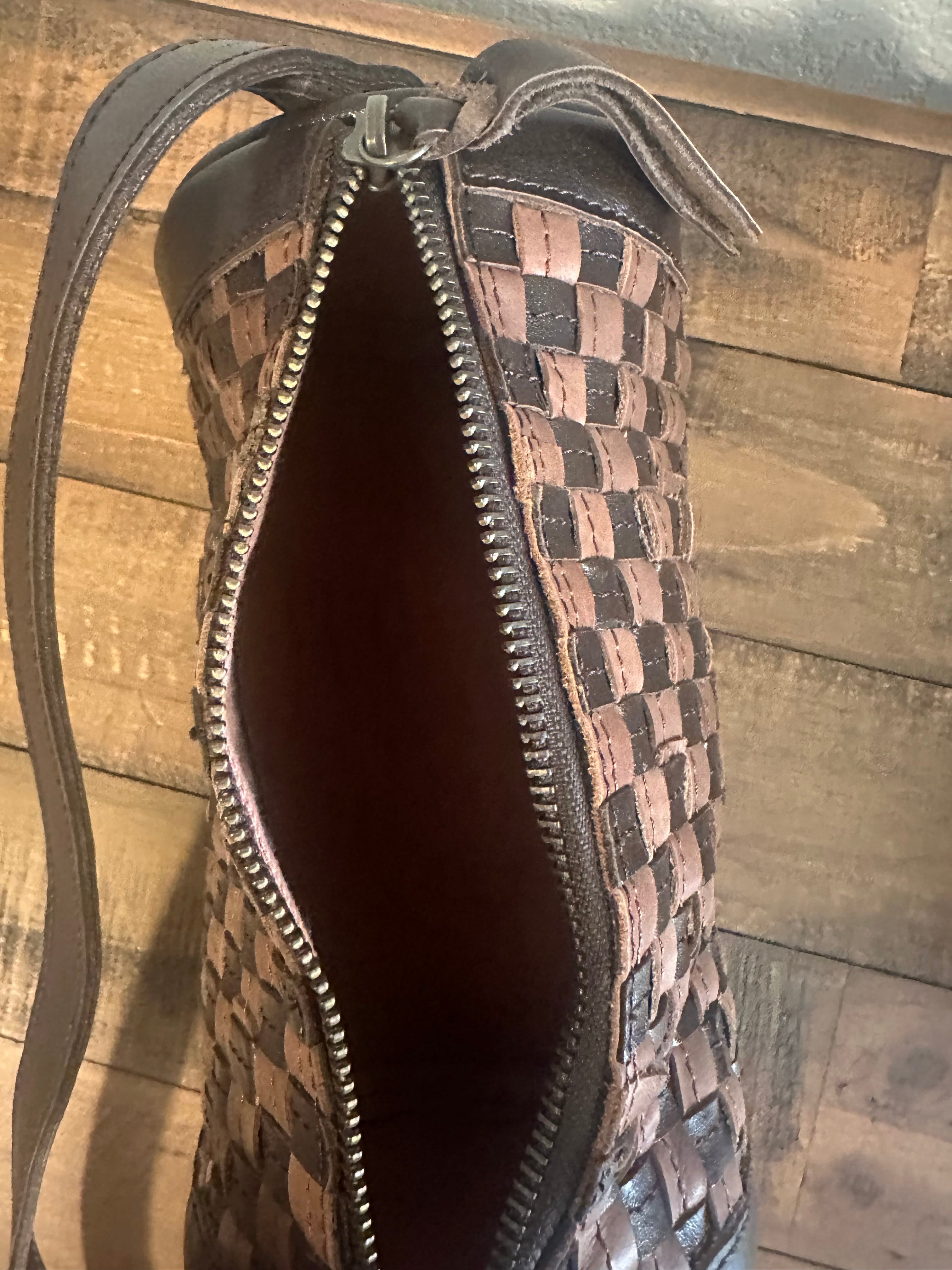 ShopYego Bags Konso Handcrafted Leather Barrel Bag