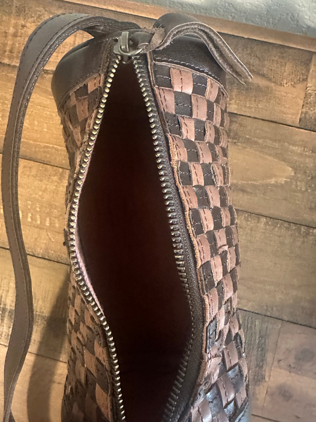 ShopYego Bags Konso Handcrafted Leather Barrel Bag
