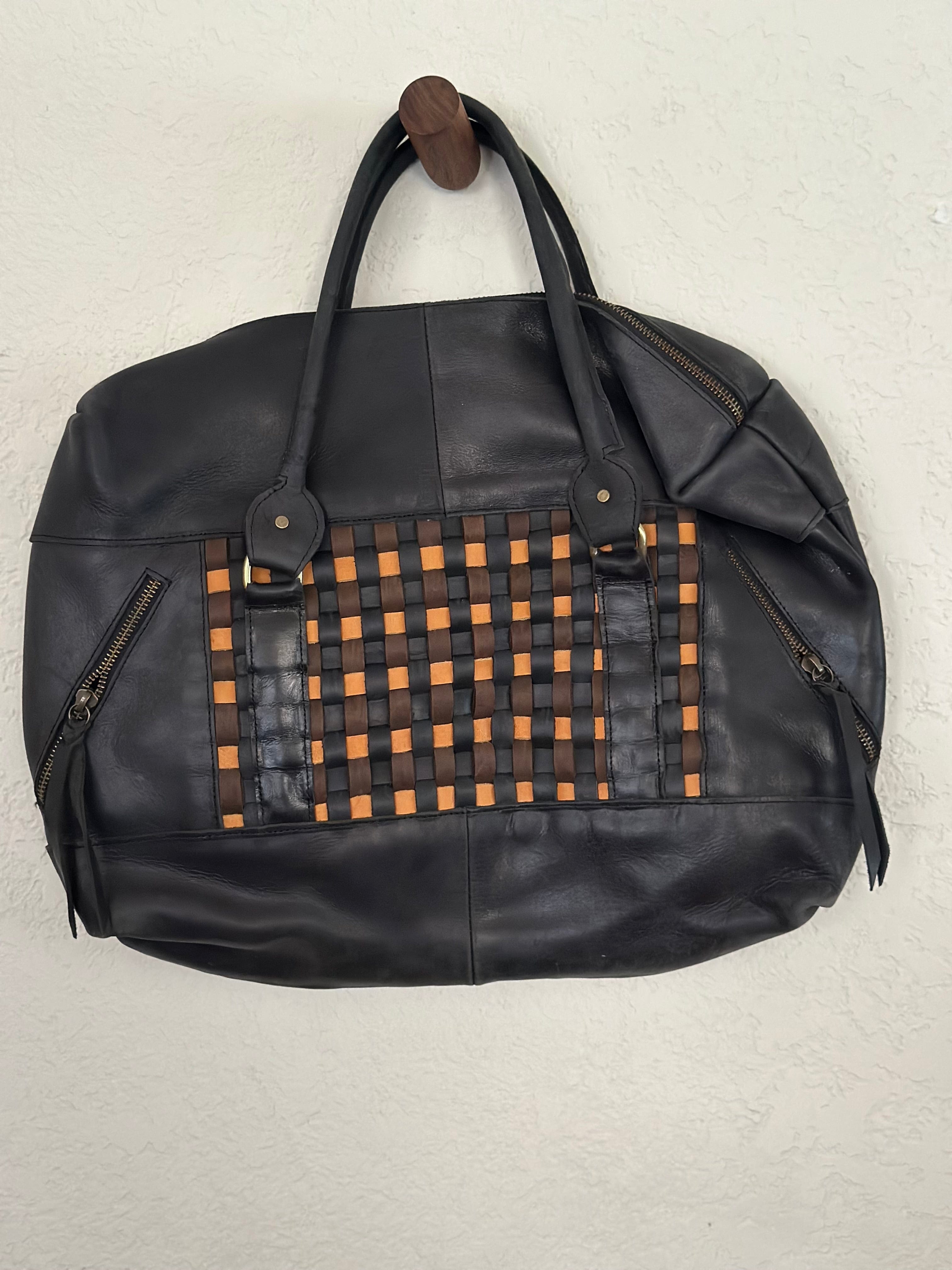 ShopYego Bags Onyx & Earthy Goba Mini Duffel Bag