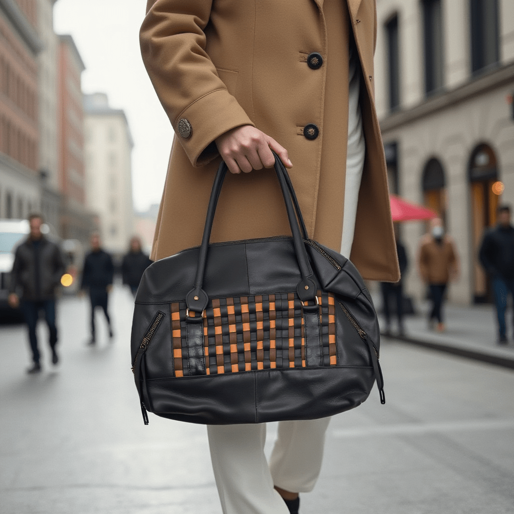 ShopYego Bags Onyx & Earthy Goba Mini Duffel Bag