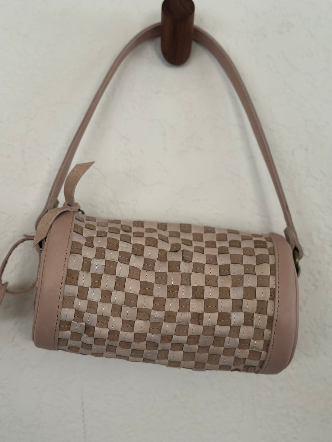 ShopYego Bags Sahara Dune Konso Barrel Bag- Sahara Dune