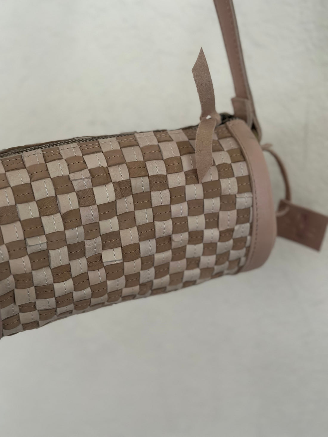 ShopYego Bags Sahara Dune Konso Barrel Bag- Sahara Dune