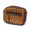 ShopYego Bags Sahara Earth Gode Handwoven Leather Mini Crossbody Camera Bag