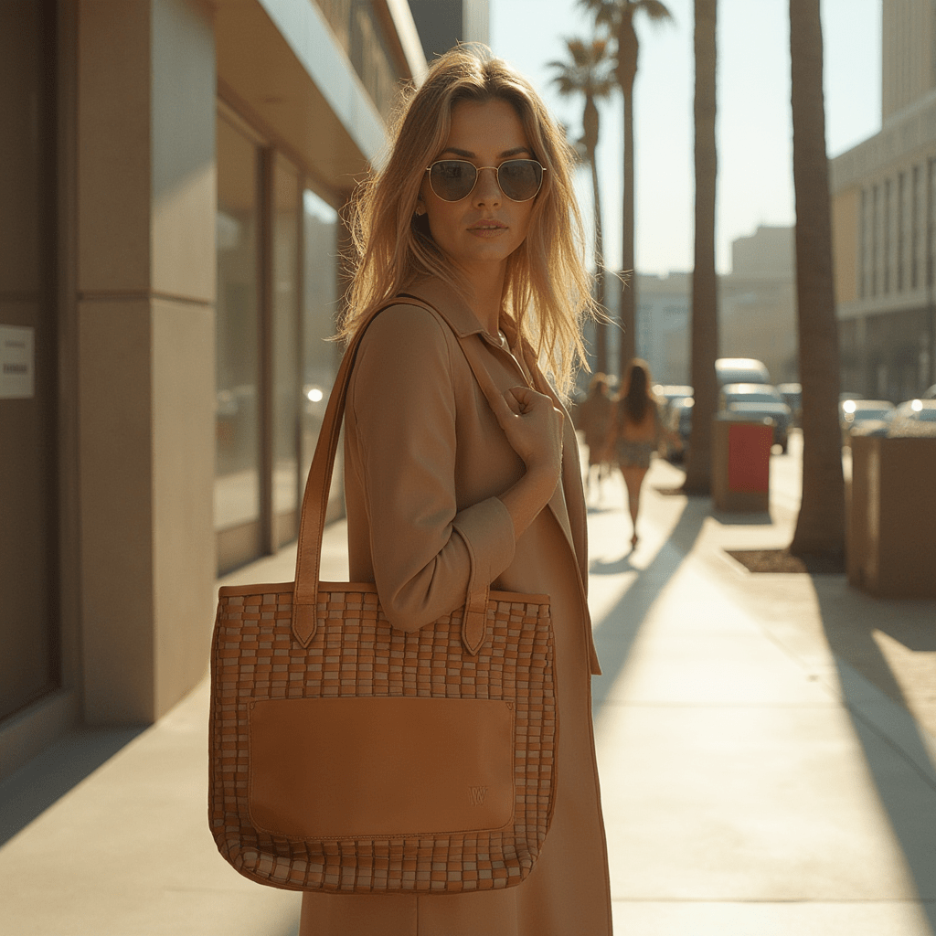 ShopYego Bags Sand & Beige Jimma Tote Bag