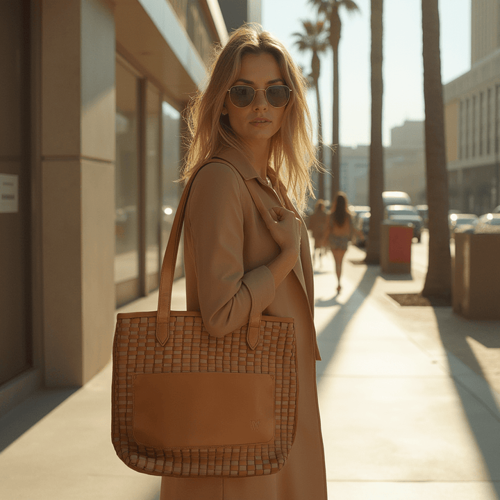 ShopYego Bags Sand & Beige Jimma Tote Bag