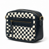 ShopYego Bags Stone & Salt Gode Handwoven Leather Mini Crossbody Camera Bag