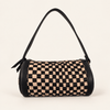 ShopYego Bags Stone & Salt Konso Handcrafted Leather Barrel Bag