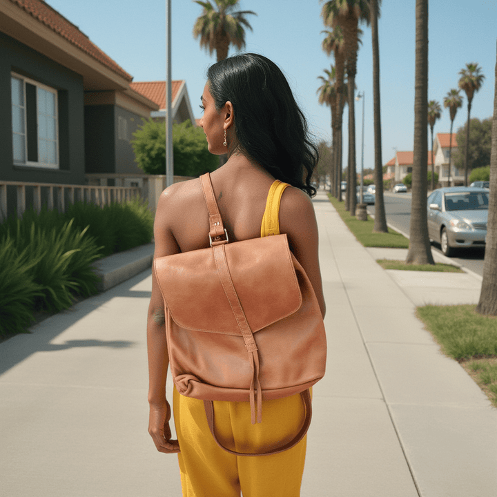 ShopYego Bags Tan Makanisa Backpack