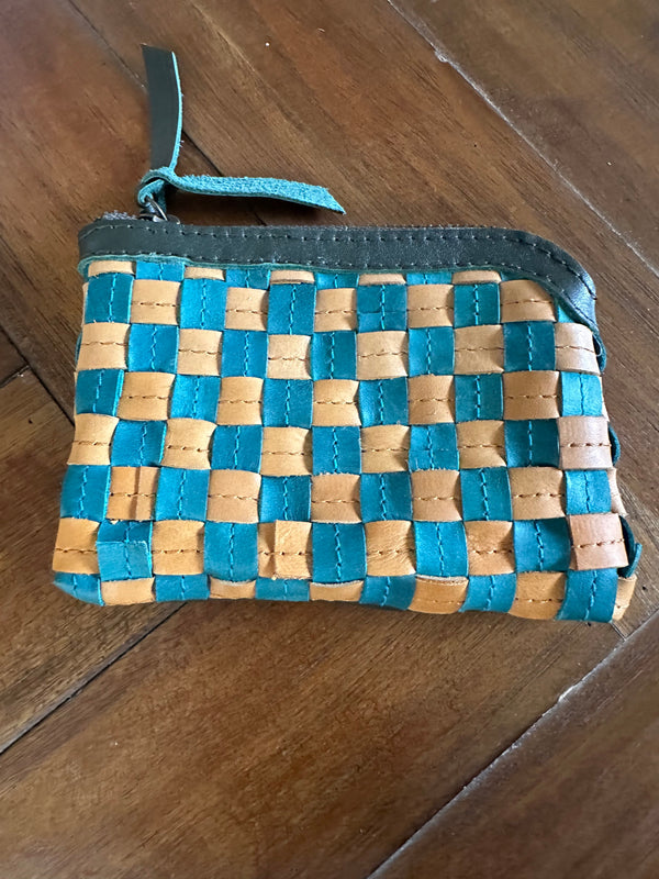Shashemane Wallet - Teal & Dune