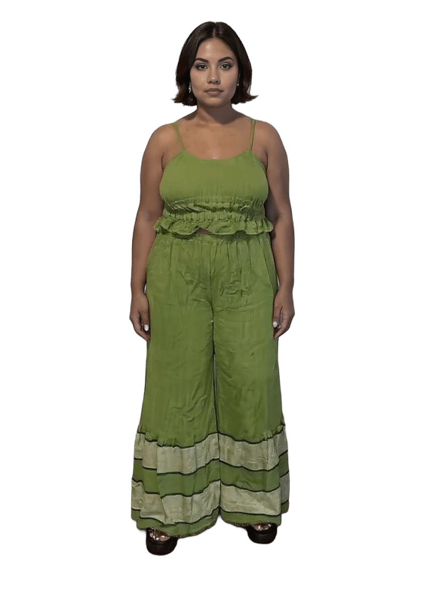 ShopYego bottoms Meadow Green Melat Pants