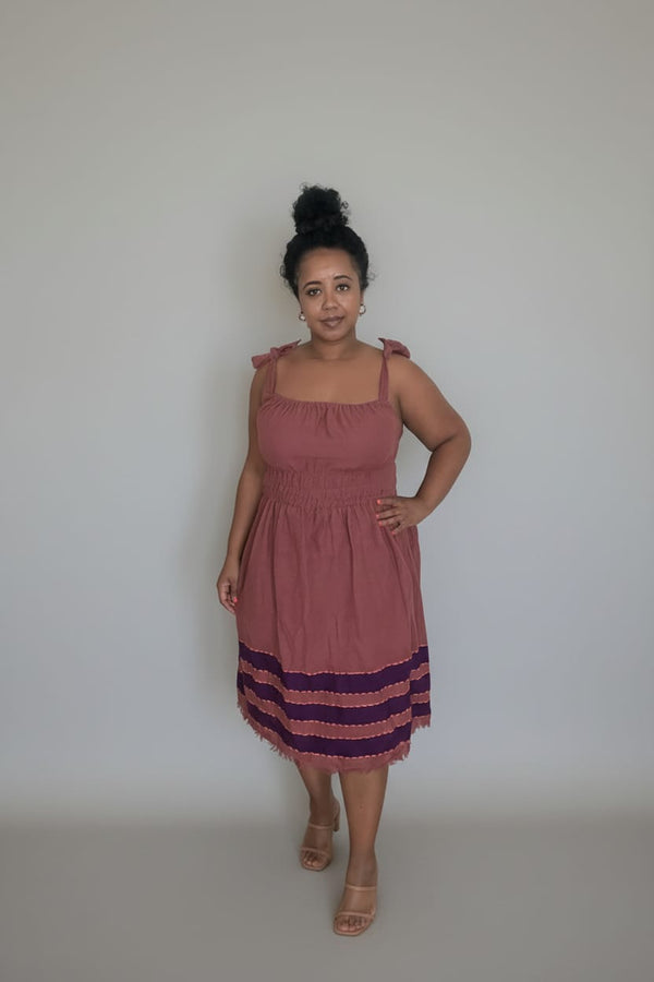 Gelila Dress-Heirloom Mauve