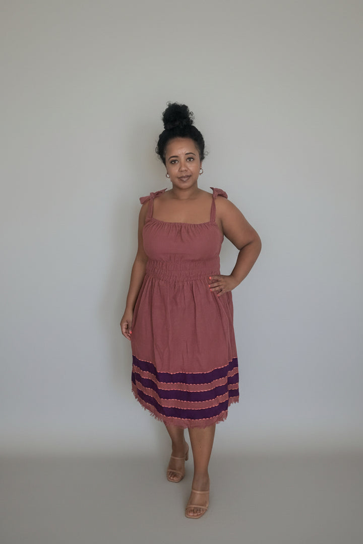 ShopYego Dress Color Gelila Dress-Heirloom Mauve
