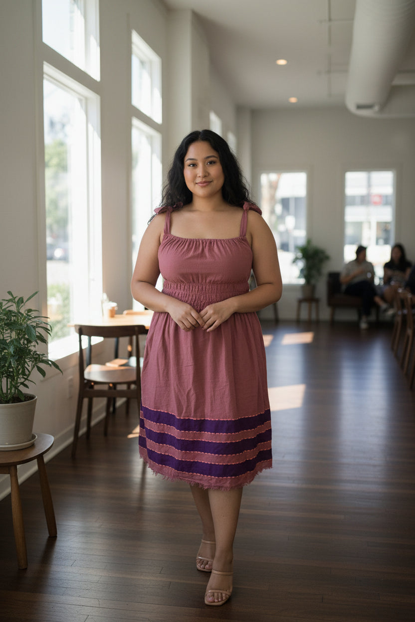 ShopYego Dress Color Gelila Dress-Heirloom Mauve