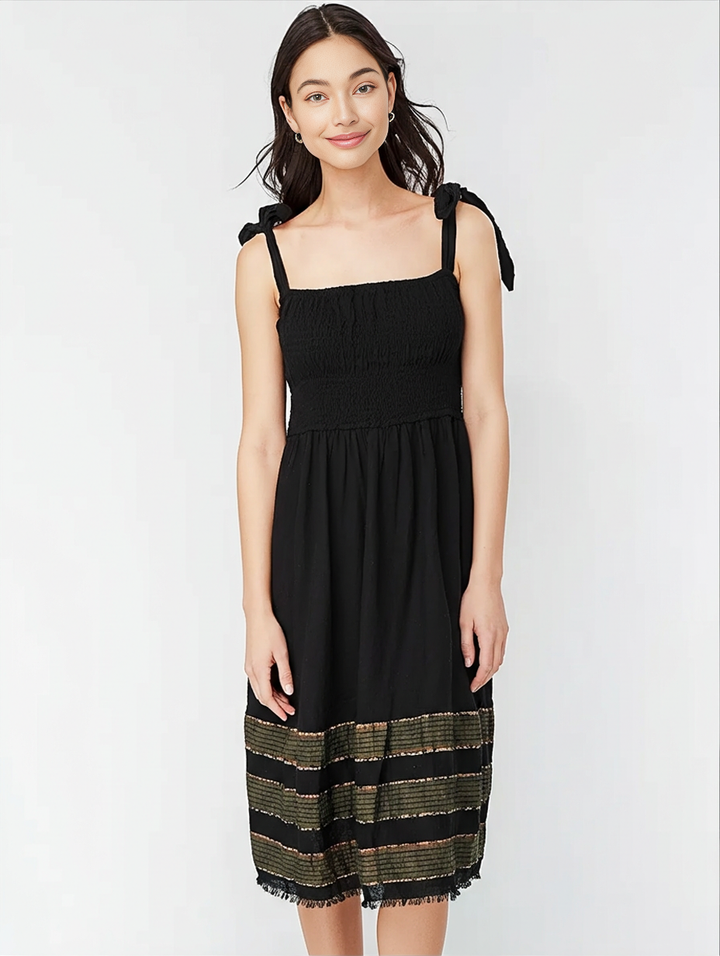 ShopYego Dress Color Gelila Dress- Obsidian Flow