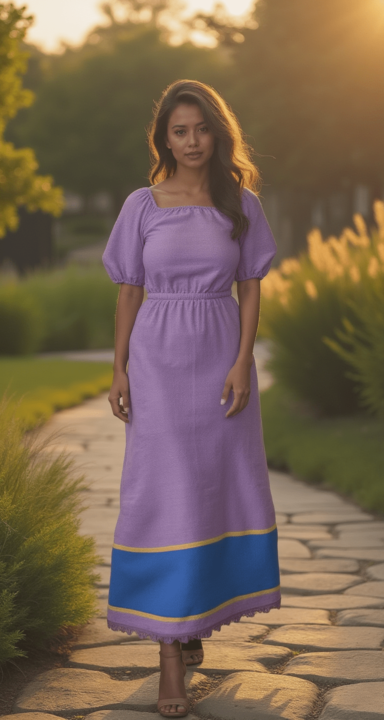 ShopYego Dress Color Maaza Dress