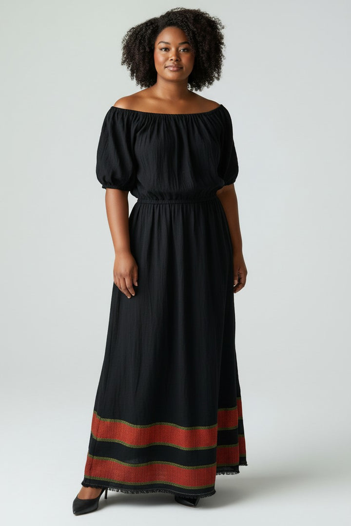 ShopYego Dress Color Maaza Dress - Harar Night Noir