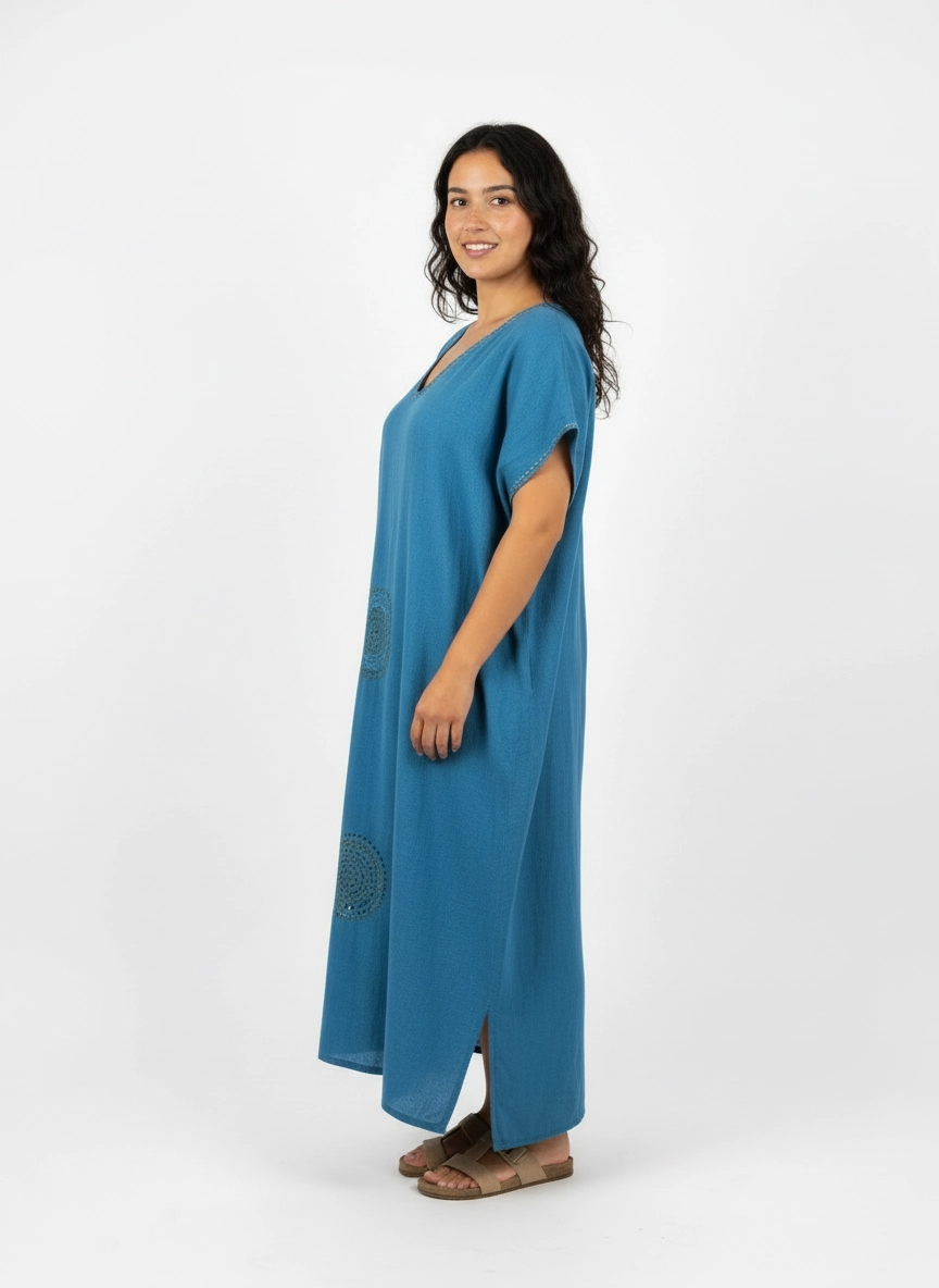 ShopYego Dress Color Mahiya Dress- Sacred Blue