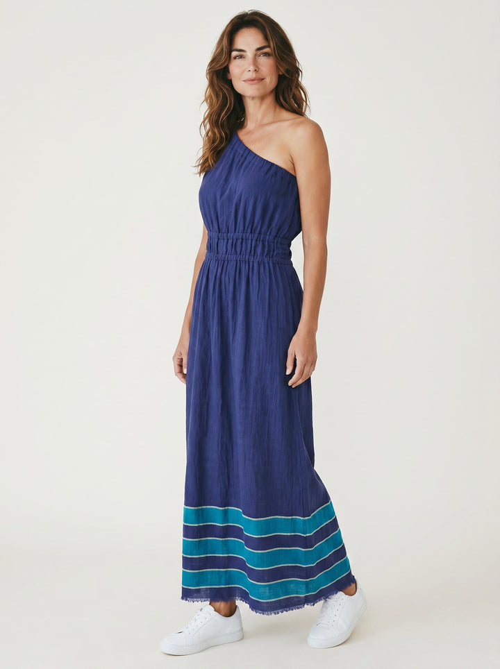 ShopYego Dress Color Marye Dress - Indigo Tide